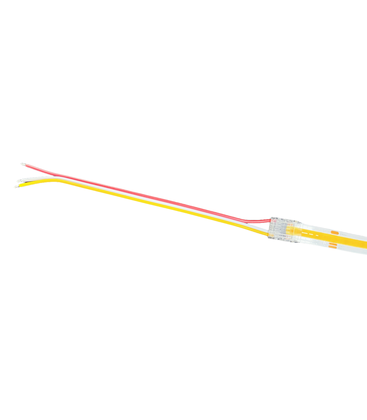 LED strip samler med løse ledninger - 10mm, CCT COB, IP20, 5V-24V