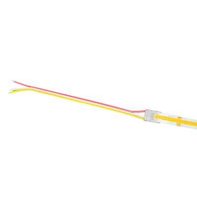 LED strip samler med løse ledninger - 10mm, CCT COB, IP20, 5V-24V