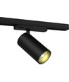 20W 3-faset RA90 Skinnespot - 100 lm/W, 36 grader, Sort, Philips LED