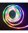5m RGBIC Neon Flex komplet sæt 7x14 neonflex - USB, Bluetooth app, fjernbetjening