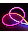 5m RGBIC Neon Flex komplet sæt 7x14 neonflex - USB, Bluetooth app, fjernbetjening