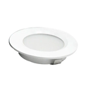 LEDlife Reco68 møbelspot indbygning RA92 - Hul: Ø5,6 cm, Mål: Ø6,8 cm, Mat hvid, 2,7W, 12V DC