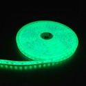 Grøn 10W/m LED strip - 5m, 120 LED pr. meter, 24V, IP65