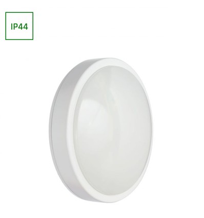 27W Nymphea LED loftlampe - 1750lm, IP44, 4000K, hvid kant