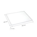 Algine LED 230V 45W - 100lm/W, IP20, 600x600mm, kold hvid, loft panel