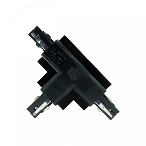SPS RECESSED CONNECTOR T LEFT BLACK SPECTRUM