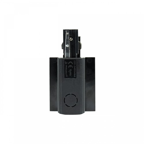 Strømtilslutning (Højre) til indbygningsskinne - Sort