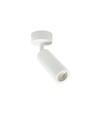 GU10 mini væg/loftmonteret spot - Hvid, påmontering, IP20, uden lyskilde