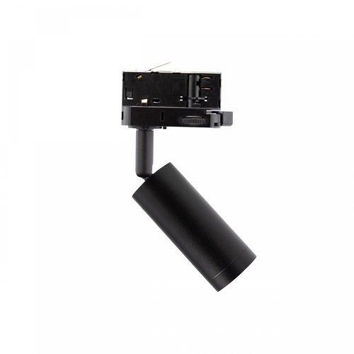 3-faset mini GU10 skinnespot - Sort, uden lyskilde