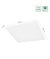 60x60 LED panel, 30W - 143lm/W, 4300lm, 6000K, 5 års garanti
