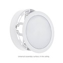 ALGINE 2-i-1 Downlight 12W 1160lm - Varm Hvid, 230V, IP20, Rund