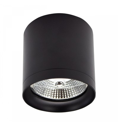 Chloe AR111 påbygningsspot til GU10 - Sort, Ø11,8cm, aluminium, uden lyskilde