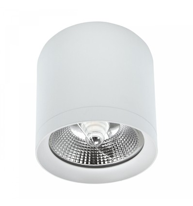 Chloe AR111 GU10 - Anti-Blænd, 230V, IP20, 118x110mm, Hvid, Rundt, Uden Lyskilde