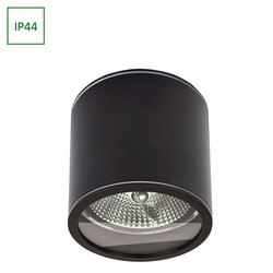 Spectrum LED CHLOE AR111 GU10 - IP44, 118x114, Rund, Sort, Uden lyskilde