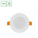 Dure 3 Downlight 5W GU10 - Kold hvid 230V, 110°, IP54, IK06, 95x31, Hvid, Rundt, Integreret driver