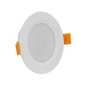 Dure 3 Indendørs Downlight 5W - Neutral Hvid, 230V, 110°, IP54, IK06, 95x31, Hvid, Rund, Integreret Driver