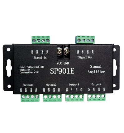 RGBIC signalsplitter - Til 12V/24V RGBIC