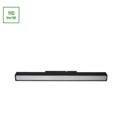 10W Line S Lineær Armatur 30cm - 3000K, Sort, SHIFT Basic