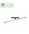 12W Dæmpbar SHIFT Beam Skinne Lys Ø28x40x7,5mm - 150°, CCT, Sort, Zigbee