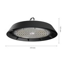 PLATEO 3 High Bay 150W - Neutral Hvid 230V, 90° IP65, IK09, 310x125mm, Sort, 1-10V.