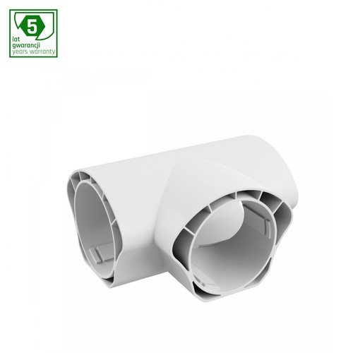 Limea Vario T-samler til vandtætte armaturer - Hvid, 5 års garanti, 120x60x70 mm