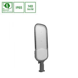 Spectrum LED Streetos 2 200W - Neutral hvid, 230V, 145/75°, IP65, IK09, 755x253x75mm, grå, skumringssensor