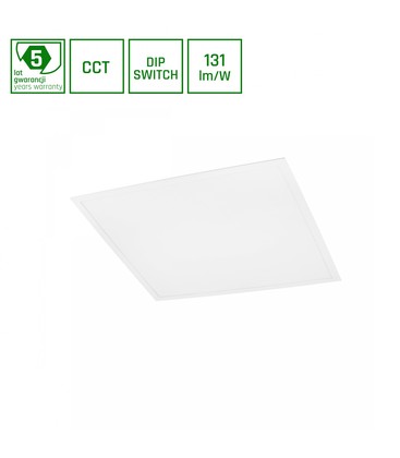 Algine Panel 30W CCT 230V 120° IP20 600x600x35mm Hvid