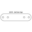 Restsalg: LEDlife 2G10-PRO23 - LED lysstofrør, 18W, 23cm, 2G10, 155lm/w