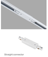 LEDlife samler til skinnespots - Sort, 1-faset, 1F3W