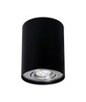 CHLOE GU10 IP20 ROUND BLACK/SILVER ADJUSTABLE SPOT