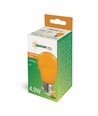 E27 4,9W LED pære - Matteret, A50, Orange