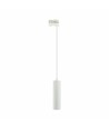 MADARA MINI II 3-faset skinnespot pendel - Hvid, GU10, Ø5,5cm, uden lyskilde