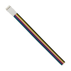 Spectrum LED S-D kabel - 6 polet, LED strip forbindelse, 12mm