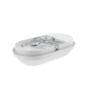 Technic Lampe LED 20W IP54 230V - Oval, Neutral hvid, PIR.