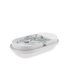 20W LED Technic lampe - IP54, IK07, Oval, 4000K, PIR sensor