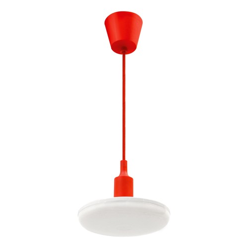 24W LED loftlampe med rød ledning - 2000lm, 3000K, varm hvid
