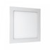 Algine Eco LED 12W 230V - firkantet, IP20, kold hvid, loftpanel, hvid ramme