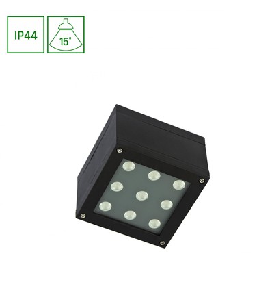 9W LED indbygningsspot - 3000K (Varm hvid), IP44