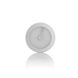 Elmateriel Skab rundt LED 2,9W - Varm hvid, PIR