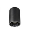 CHLOE SPOT GU10 SURFACE IP20 ROUND BLACK ADJUSTABLE