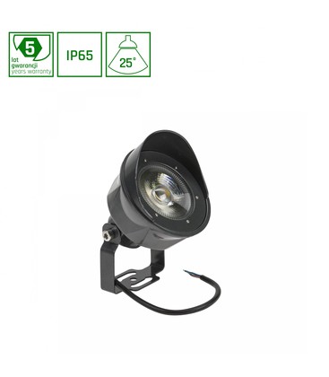 FLORI Spot 24W - 25°, 24V, varm hvid, IP65.