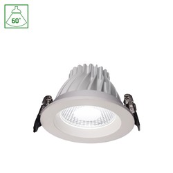 Elmateriel Lacrima COB Downlight LED 230V 10W Varm Hvid