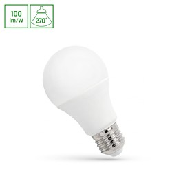 Elmateriel LED A60 E27 9W - 230V, Neutral Hvid, Spectrum