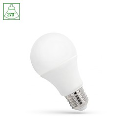 Elmateriel LED A60 9W E27 - Varm Hvid, 230V, Spectrum