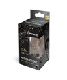 E27 2,5W LED pære - A60, Modernshine, sort effekt, 150lm, 270°