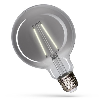 E27 4,5W LED G95 globepære - Modernshine, mørk effekt