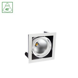 Producenter MODERN-DAY indbygningsspot 27W - 1x1LED, COB Citizen, 40°, 700mA, IP20, Varm hvid.