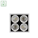 MODERN-DAY Downlight - 4x1LED, COB, Citizen, 40°, 230V, 4x27W, IP20, Varm hvid, Firkantet