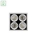 MODERN-DAY Downlight - 4x1LED, COB, Citizen, 40°, 230V, 4x27W, IP20, Varm hvid, Firkantet