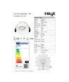 6W HiluX D7 Gen2 Dæmpbar RA95 - Udendørs, 420lm, 70lm/w, 2700K, Hvid